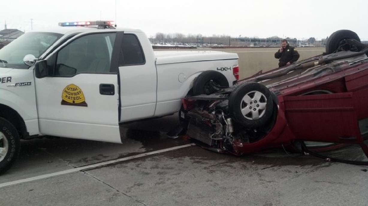 Another trooper hit in emergency lane