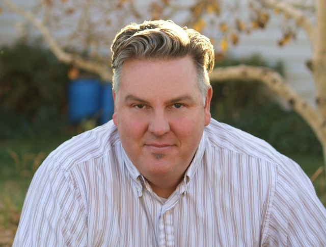 My normal hairdo — before the darkness descended. (Photo: Davison Cheney)