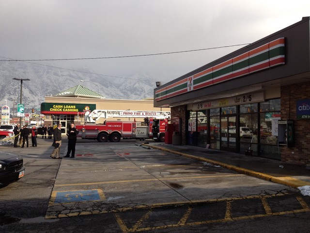 Man found on fire at Provo convenience store dies