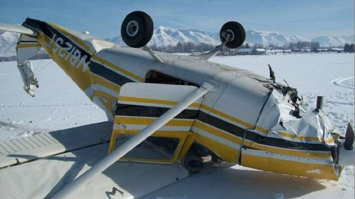 Utah plane crash video captured by passenger