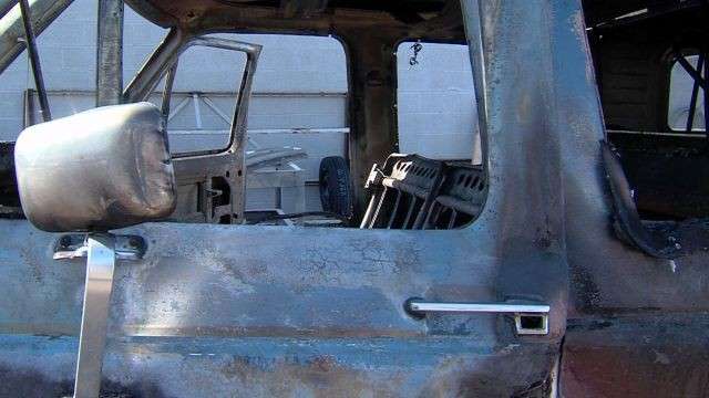 Vehicles set on fire after alleged burglaries