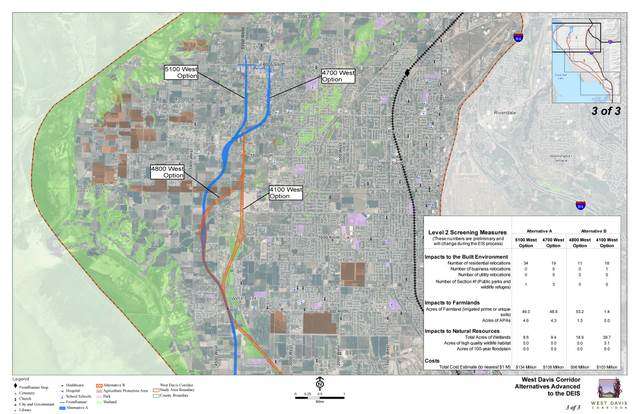 Neighbors rally in opposition of West Davis Corridor location proposals