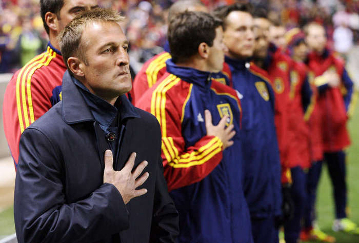 Head coach Jason Kreis of Real Salt Lake. (Brian Nicholsn/Deseret News)