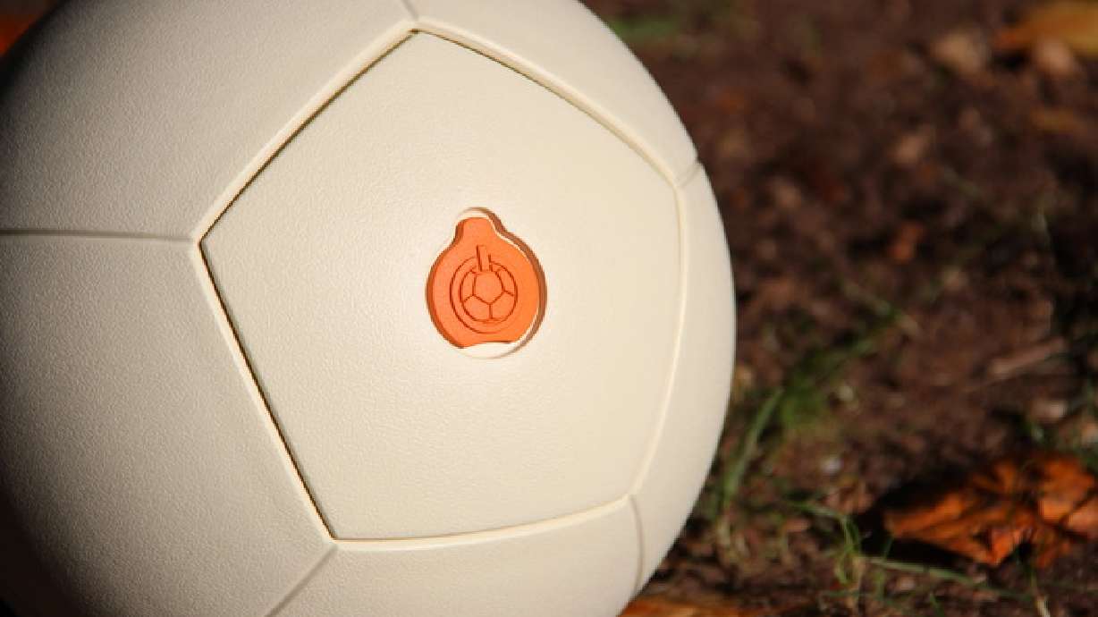 Kick a Soccket soccer ball, power an LED lamp