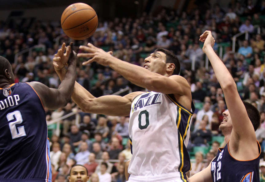 A big year from Enes Kanter could end up hurting Gordon Hayward's shot at making the All-Star game.