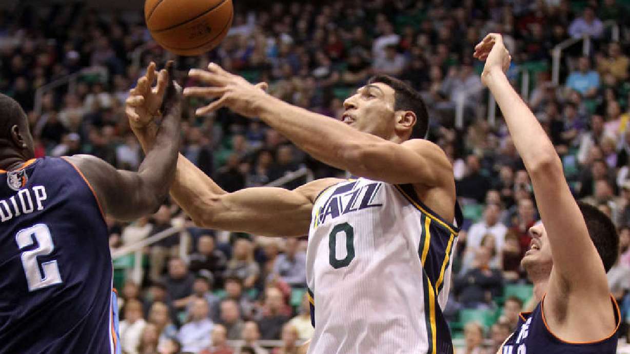The Kanter man can for the Jazz