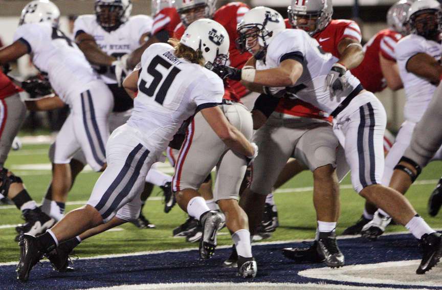 Jake Doughty was the leader of the Aggies defense and leadership is hard to replace in the middle of the season. He is also a very good player.