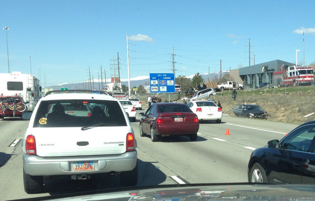 Messy day on I-15 with 5-car accident, multiple others