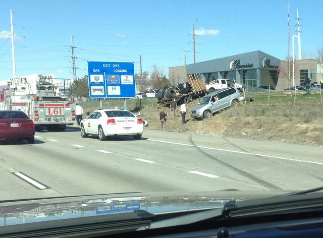 Messy day on I-15 with 5-car accident, multiple others