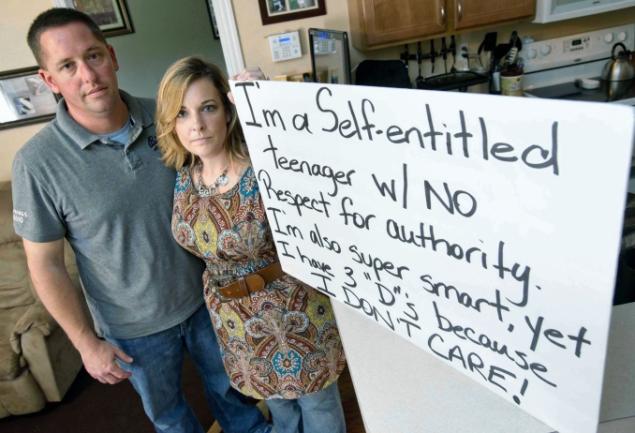 Parents' public shaming of children called into question