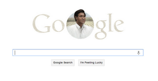 Google Doodle honoring Cesar Chavez on Easter upsets Twitter users