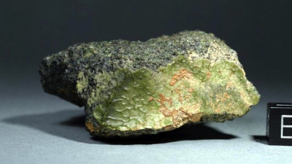 Green meteorite could be from planet Mercury