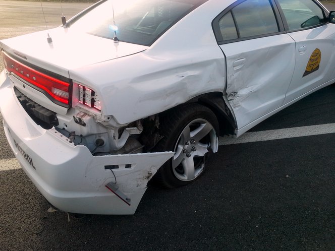 4 hurt as car hits UHP vehicle near Nephi