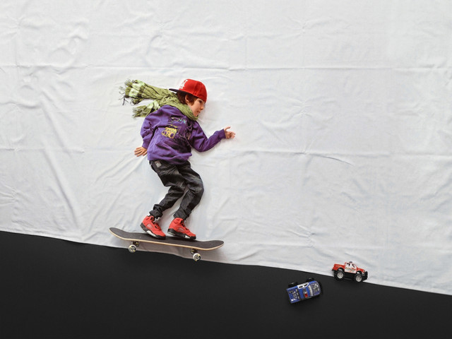 In photos, boy with muscular dystrophy runs and plays