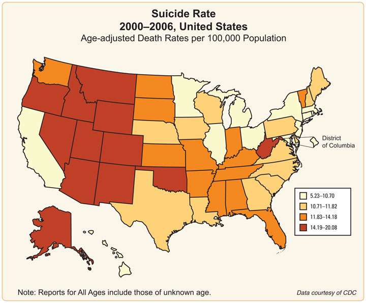 Utah at center of 'suicide belt'; youth suicide rate troubling
