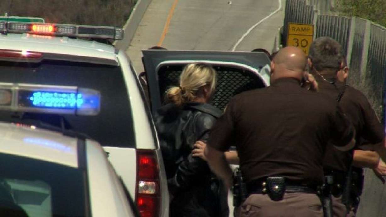 Dash-cam released of 'sovereign citizen' who led UHP on I-15 chase