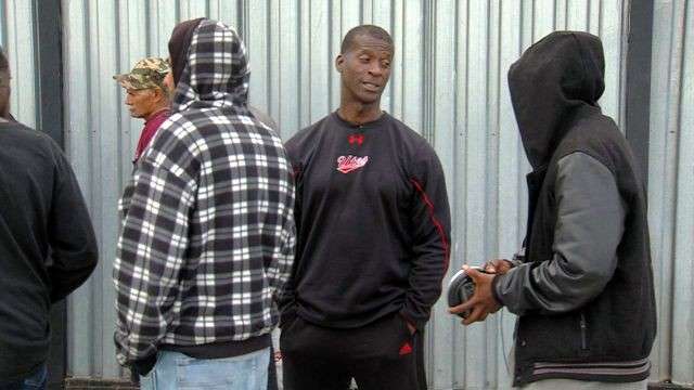 Gary Dubois, Jarred Dubois' dad, spends part of his time in downtown Los Angeles feeding the homeless. To be able to afford to do so, he lives in his car.