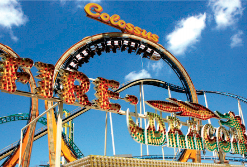 Ride Colossus the Fire Dragon or other rides at Lagoon before the
summer ends and Frightmares begins. But Frightmares is awesome, so
use your Bounceback for that.