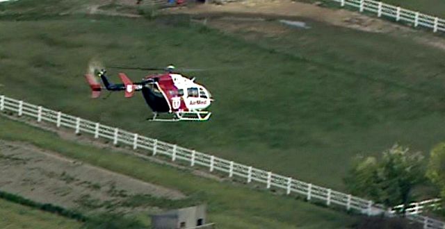 Man critically injured after car rolls over him