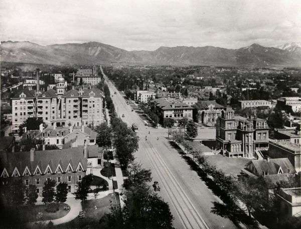 South Temple (Photo: Utah State Historical Society)