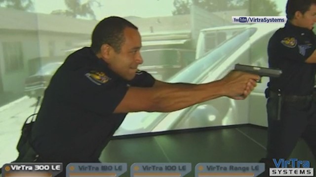 New SL County police training simulator shocks 'shot' officers