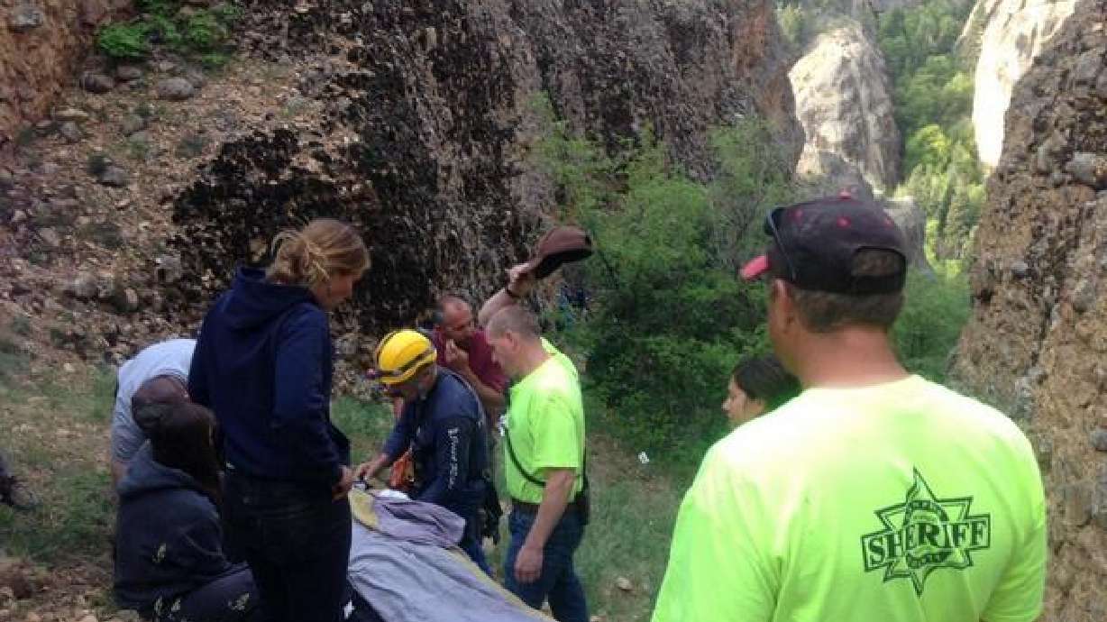 Hiker rescued after falling more than 50 feet