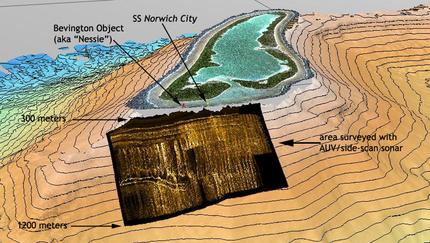 Amelia Earhart's plane possibly shown in sonar image