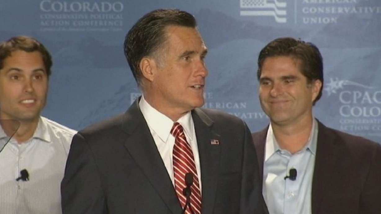Romney re-emerges into political arena; first appearance set for Utah
