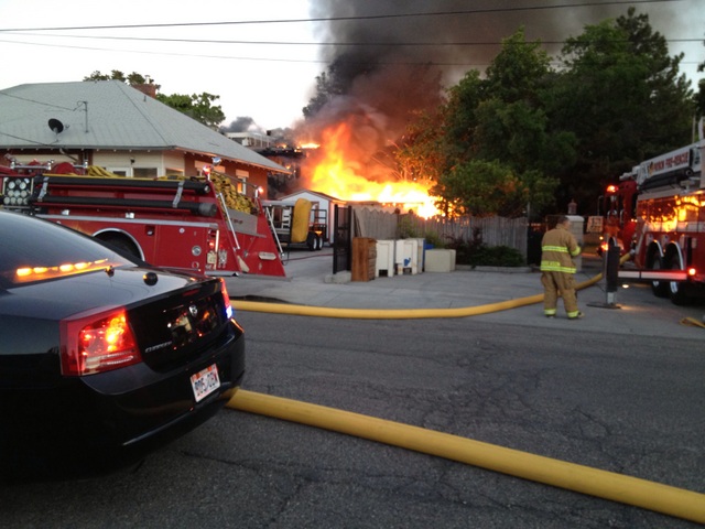 Blaze destroys home of former Payson mayor