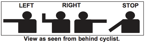 How to behave around cars when you're riding a bike