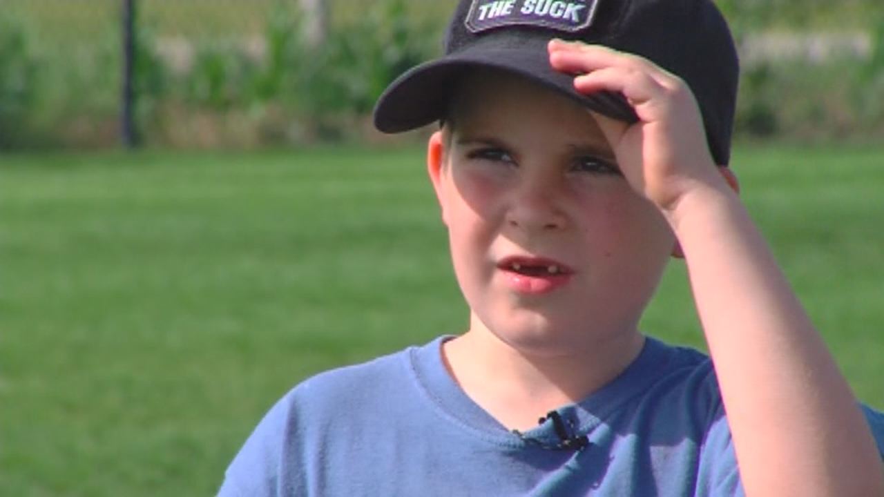 Playground golf injury has parent concerned for children's safety