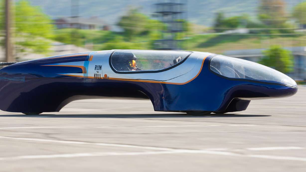 VIDEO: BYU students build car to drive 1,300 miles per gallon