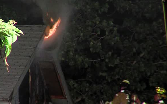 Duplex fire started in attic, firefighters say