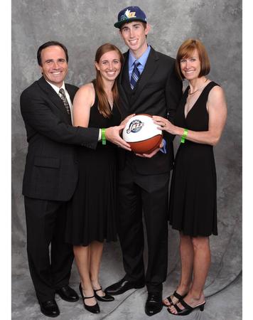 Hayward's father right behind Jazz star each step of the way