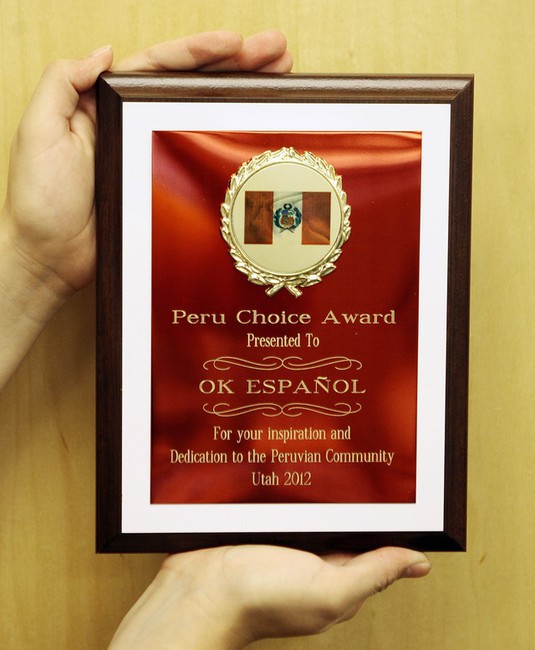 OKespañol galardonado en Festival Peruano