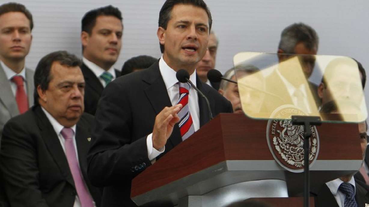 PEÑA NIETO ANUNCIA PLAN DE SEGURIDAD EN MÉXICO