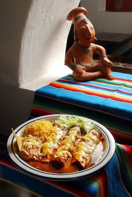 Receta del día: Enchiladas de pollo en la olla de cocción lenta (slow cooker)