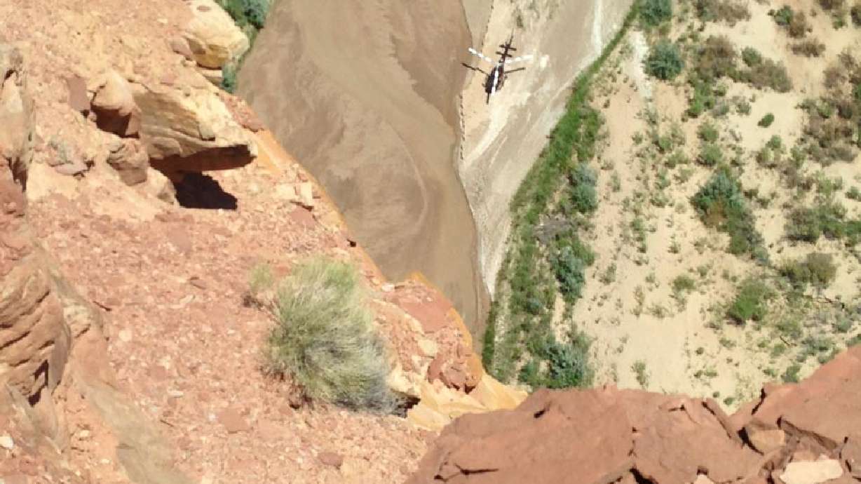 Base jumper dies in 600-foot fall in Wayne County