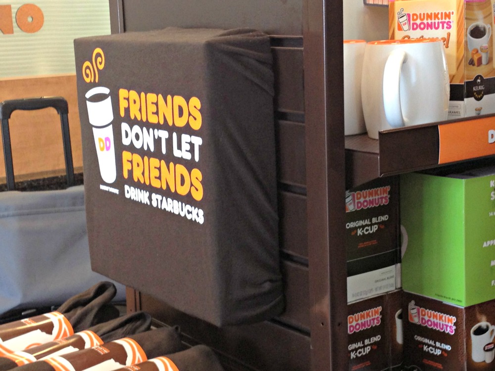 A mí me encanta Dunkin Donuts! Pero no por la razón que se imagina.