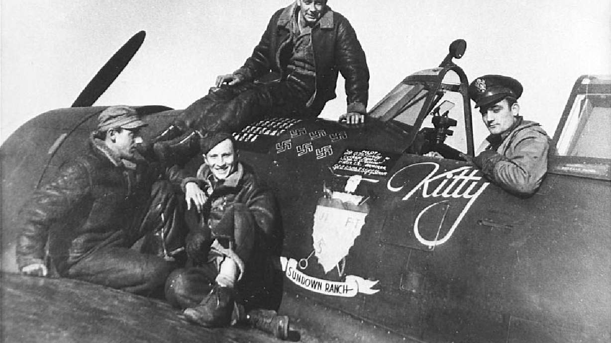 WWII ace’s crash site discovered in Germany after 69 years