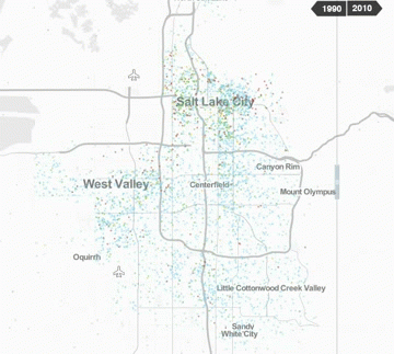 Interactive website shows data on race and poverty in Utah