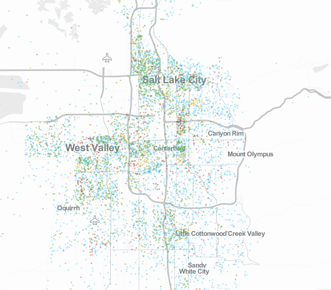 Interactive website shows data on race and poverty in Utah