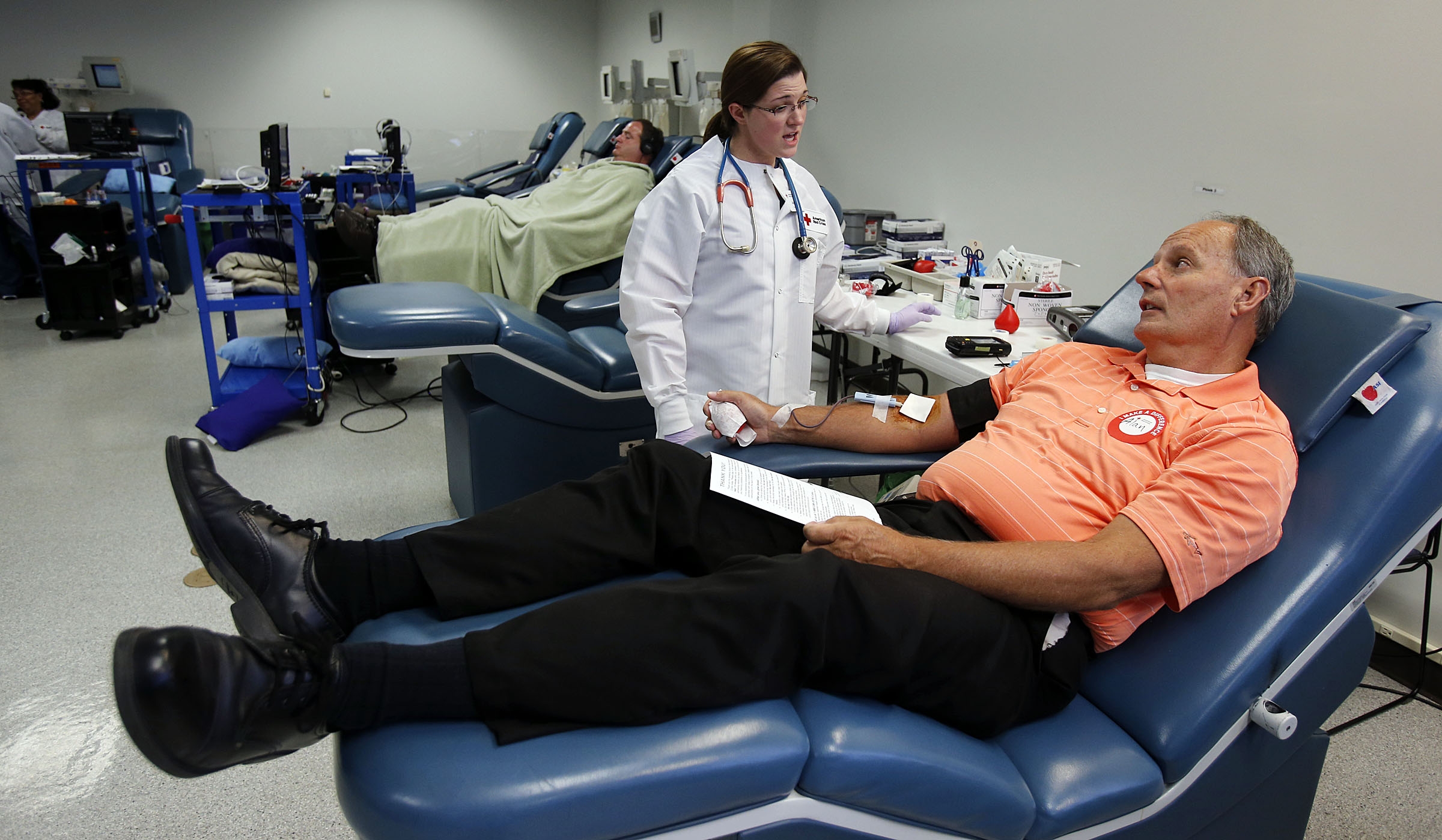 Summer months drain blood supply; Red Cross seeking donors