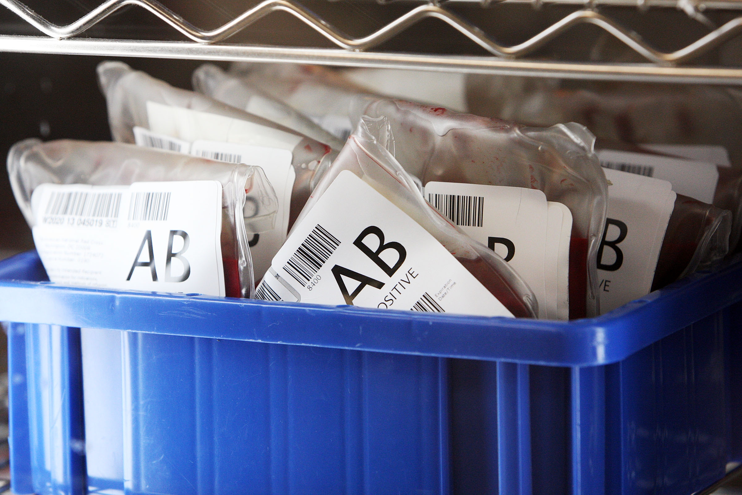 Blood is processed at American Red Cross in Salt Lake City, on July 9, 2013. The Red Cross is asking Utahs to schedule a time to donate blood ahead of the holidays in anticipation of vacation, sickness and inclement weather impacting donations.