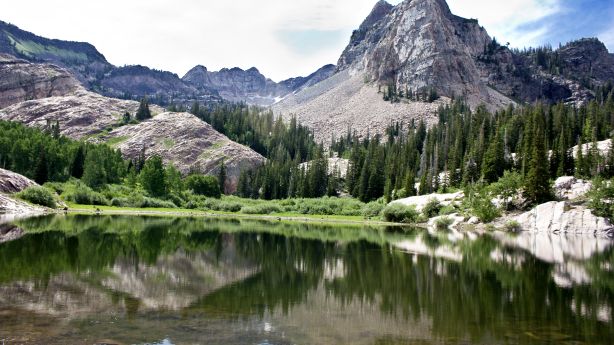 Lake Blanche in Big Cottonwood Canyon is seen in this undated file photo. A hiker died near Sundial Peak above the lake on Oct. 3.