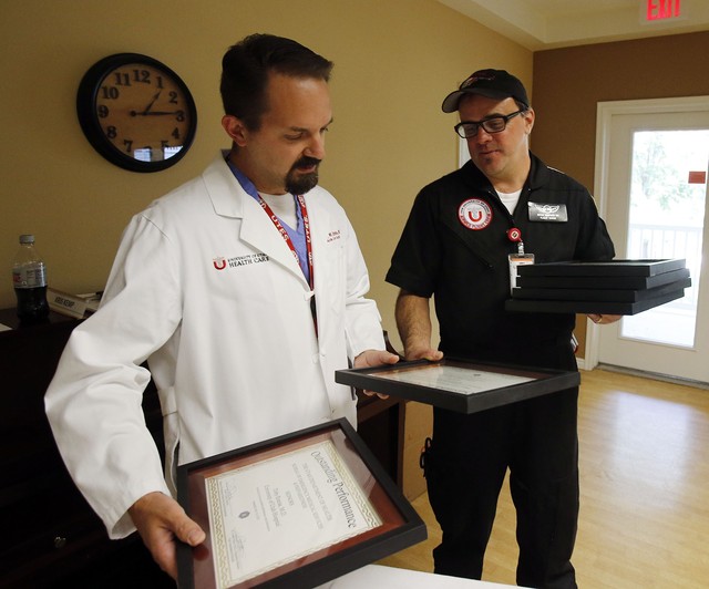 Emergency crew, surgeons honored for amputation on train