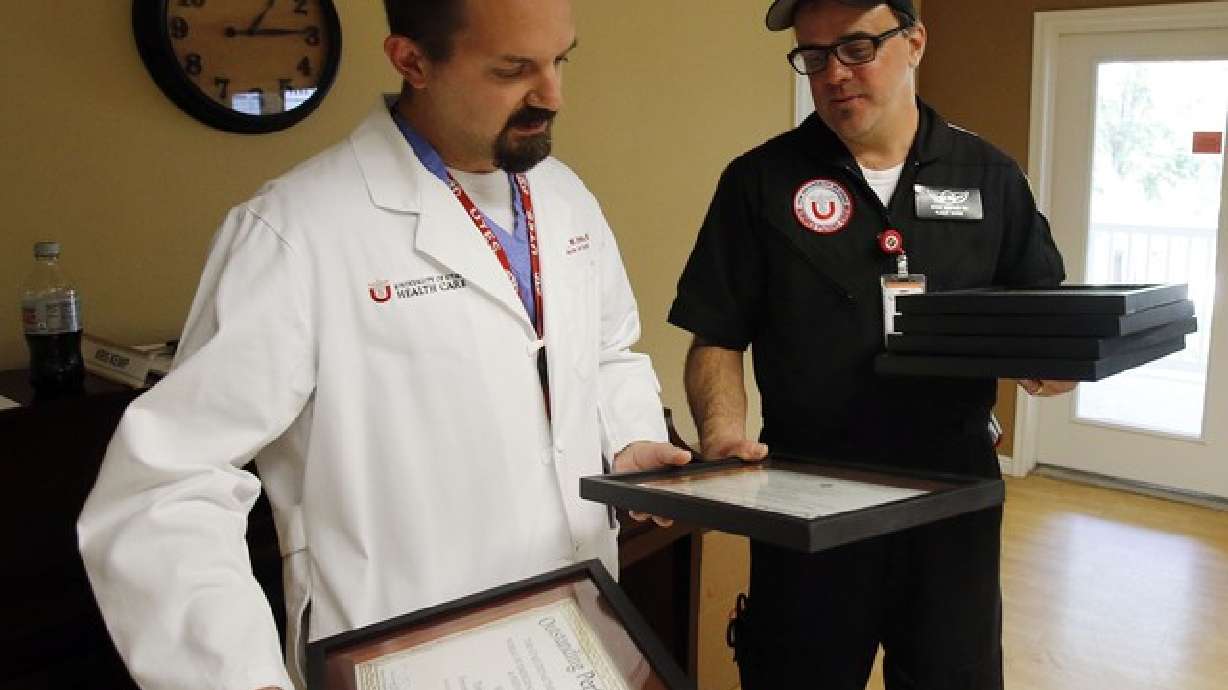 Emergency crew, surgeons honored for amputation on train