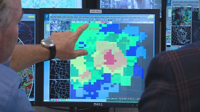 Mobile weather sensors predicting mudslides at fires' burn scar sites