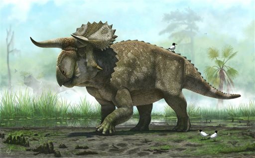 Descubren en Utah nuevo dinosaurio con cuernos
