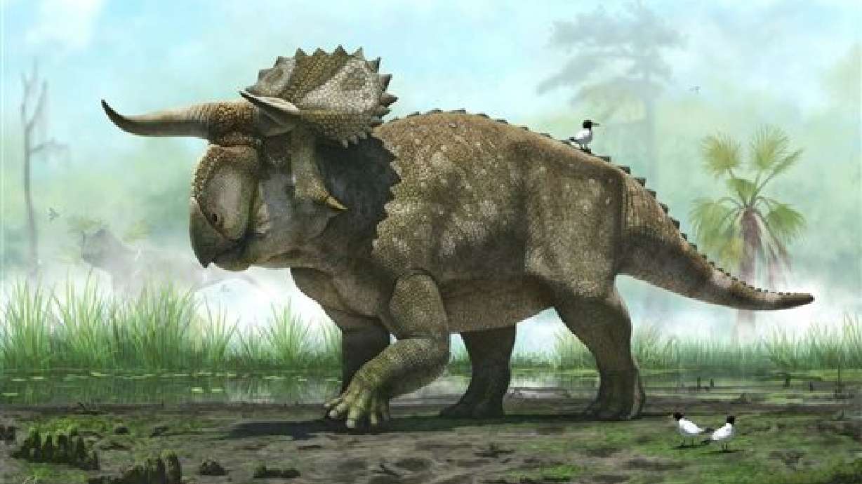 Descubren en Utah nuevo dinosaurio con cuernos